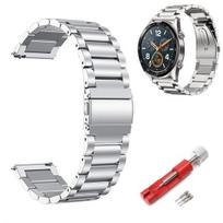 „BestAccessories“, 22 mm pločio laikrodžio apyrankė, sidabrinė