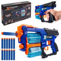 Žaislinis automatinis šautuvas X-Flame Elite, 12 EVA šovinių, be baterijų, 8+