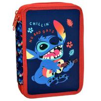 Užpildyta pieštukų dėžutė Disney Lilo ir Stitch Chillin', dviguba