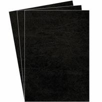 Binding Covers Fellowes Delta 100 vnt. Juoda A4 Kartonas