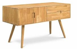 Komoda Furniteco Nord 1100x450x750 (ąžuolas, natūralus parketo aliejus)