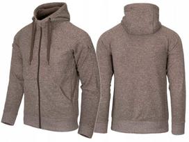 Vyriški džemperiai su gobtuvu Helikon-Tex Covert HOODIE FullZip, Tan