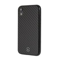 „Mercedes-Benz“ „Apple iPhone XR“ kietas anglies pluošto dėklas, juodas
