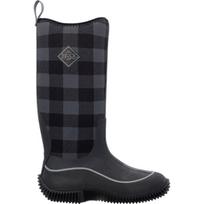 BATAI MOTERIMS HALE BLACK/GRAY PLAID, MUCK HAW1PLD, 41