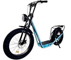 Elektrinis motoroleris TuStand 20", mėlynas