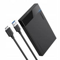 Išorinio kietojo disko dėklas SSD SATA 2,5 USB 3.2 Gen 1 (5Gbps) - mikro USB + 0,5 m US221 30848