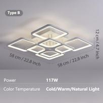 LED lubų šviestuvas su pulteliu, Balta-FX4-4
