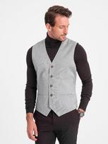 Liemenė vyrams Ombre Clothing 124324-7, pilka