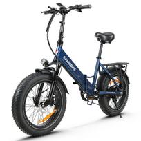 Elektrinis dviratis Samebike LOTDM200-II 20'', mėlyna