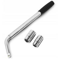 Raktas automobilio ratui atsukti, L tipo, 17/19mm ir 21/23mm