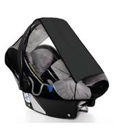 Apsauga nuo saulės autokėdutei su tinkleliu nuo uodų UPF 50+ Black