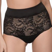Kelnaitės moterims high-waist Laura V.O.V.A. Lingerie, juodos, 40