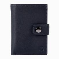 Odinė piniginė kortelėms VALENTA MAGSAFE LUXE NAVY