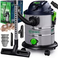 Pramoninis dulkių siurblys Wuber 1200W sausam ir šlapiam siurbimui 20L