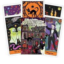US Games Systems Halloween Deck Book Set Taro Kortų Ir Knygos Rinkinys