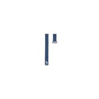 Išmanusis laikrodis „Connect“ 22 mm plokščia galvute odinis - silikoninis magnetinis laikrodžio dirželis (130 mm M / L) vidurnakčio mėlyna
