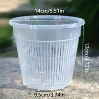 Orchidėjų vazonų rinkinys 5vnt, 14,0 cm