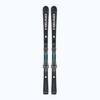 Kalnų slidės HEAD Supershape e-Speed SW BB-PR + apkaustai PRD 12 GW black/blue