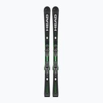 Kalnų slidės HEAD Supershape e-Magnum SW BB-PR + apkaustai PRD 12 GW black/green