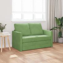 dvivietė sofa Šviesiai žalia Audinys, medis 2 vietų Dvivietė sofa