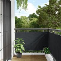 Privatumo suteikianti sodo pertvara, antracito, 400x75, pvc