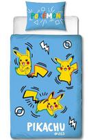 Vaikiškas patalynės komplektas Pokemon Pikachu, 140x200 cm, 2 dalių