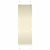 Plisuotas blind cream 40x100 cm audinio plotis 39,4 cm