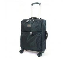 Kelioninis lagaminas "Airtex", juodas, 57 L, 581/24