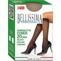 Kojinės moterims Bellissima Cover Miele smėlio spalvos, 3 vnt., 20 DEN, Universalus