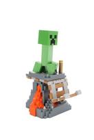 Figūrėlė Minecraft Creeper - IŠSKIRTINIS ŽAIDIMAS - Cable Guys - Ausinių, išmaniojo telefono ar mažo priedėlio laikiklis - 20 cm