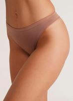 Besiūlės string kelnaitės STRING BRIEFS COLOR Giulia, spalva mokko, L/XL