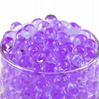 Dekoratyviniai vandens karoliukai La Manuli, 10 000 vnt., violetiniai, 50 g
