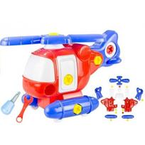 Žaislinis surenkamas sraigtasparnis Lean Toys