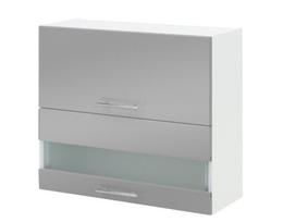 Pakabinama spintelė Liveo Tiffany T10/G80W, 80 cm, pilka