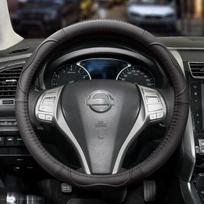 PU odos vairo dangtis, neslystantis automobilinis užvalkalas. , Juoda Juoda linija