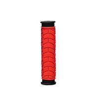 Dviračio vairo rankena Oxc Red Dual Density, 127x32 mm