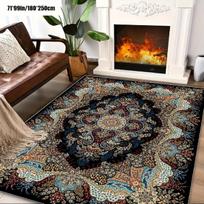 1 vnt Bohemiško Retro Kilimas, Skalbiamas Kilimas , 79 * 118 colių / 200 * 300 cm