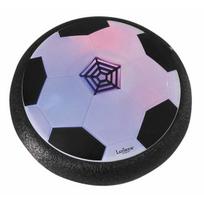 AeroFoot - Luminous foam hovercraft football disc with 2 goal cages, 1 ball and a pump, rechargeable