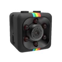 Mini HD kamera su naktiniu matymu ir 1080p raiška, juoda
