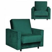 Miegamasis fotelis Family Furniture Alijca, žalias