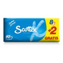 Popierinės servetėlės Scottex 3 sluoksniai, 10 x 10 vnt