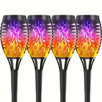 Saulės LED žibintų komplektas sodo keliui 4 vnt ,  IPL 4 PACK