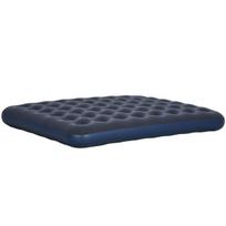 "Outsunny Airbed" sulankstoma dvigulė stovyklavimo lova, tamsiai mėlyna, 203x152x22cm