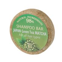 Kietas šampūnas Green Tea Matcha Saules Fabrika, 60g