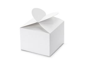 Dovanų dėžutės baltos 10 vnt 6*5*6cm