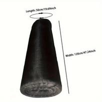 Universalus oro kondicionieriaus filtro tinklelis ritinyje, 50 * 120 cm / 19,69 * 47,24 colio