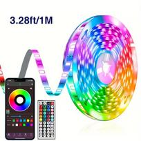 USB LED juosta su 44 klavišų pultu, 3,28 pėdos / 1 m