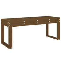 Sodo suoliukas，Sodo suolas，Lauko suoliukas, medaus rudas, 110x38x45cm, pušies masyvas CFE9950262