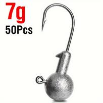 Švininiai džigo galvakabliai žvejybai 7g, 50 vnt., 7g