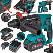 Akumuliatorinis perforatorius AL-FA ALCRH1-21BL, 21 V, 4.0 Ah, SDS+, 3 funkcijos, su 2 akumuliatoriais ir lagaminu